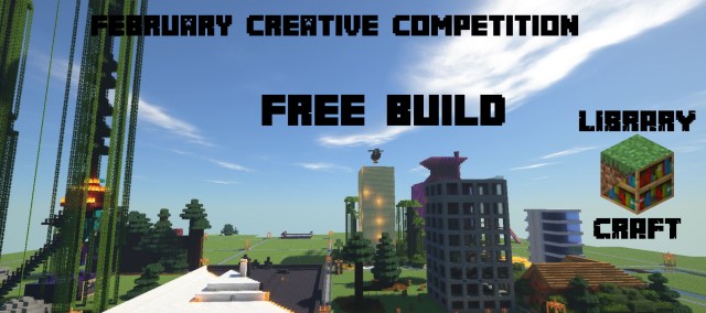 February Build Competition – Free Build – LibraryCraft
