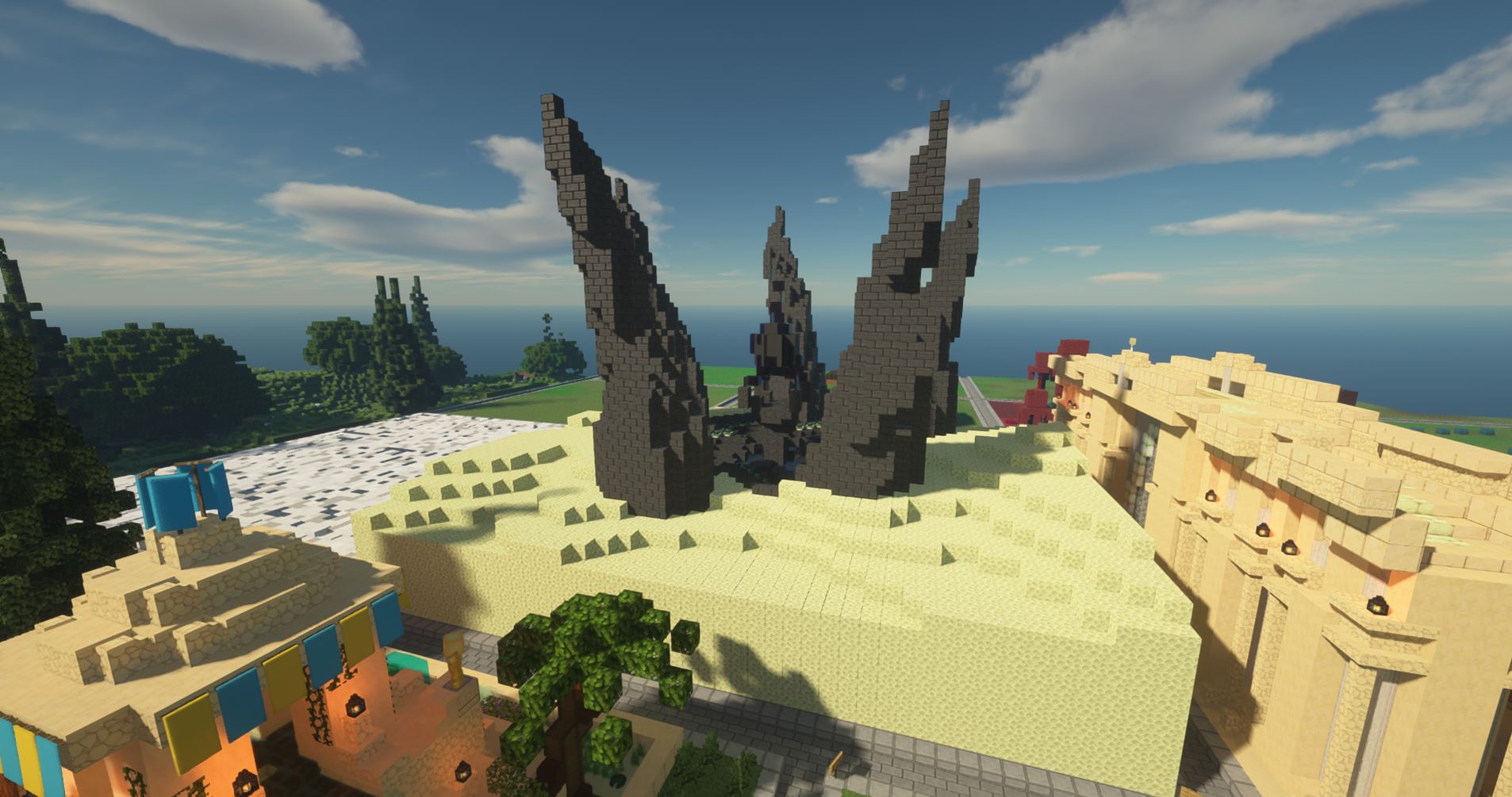 August Minecraft Structures Build Competition Results – LibraryCraft